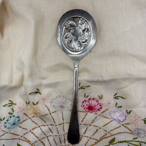 Sheffeld England Serving Utensil  Vintage Silver Plated Art Deco Collectible